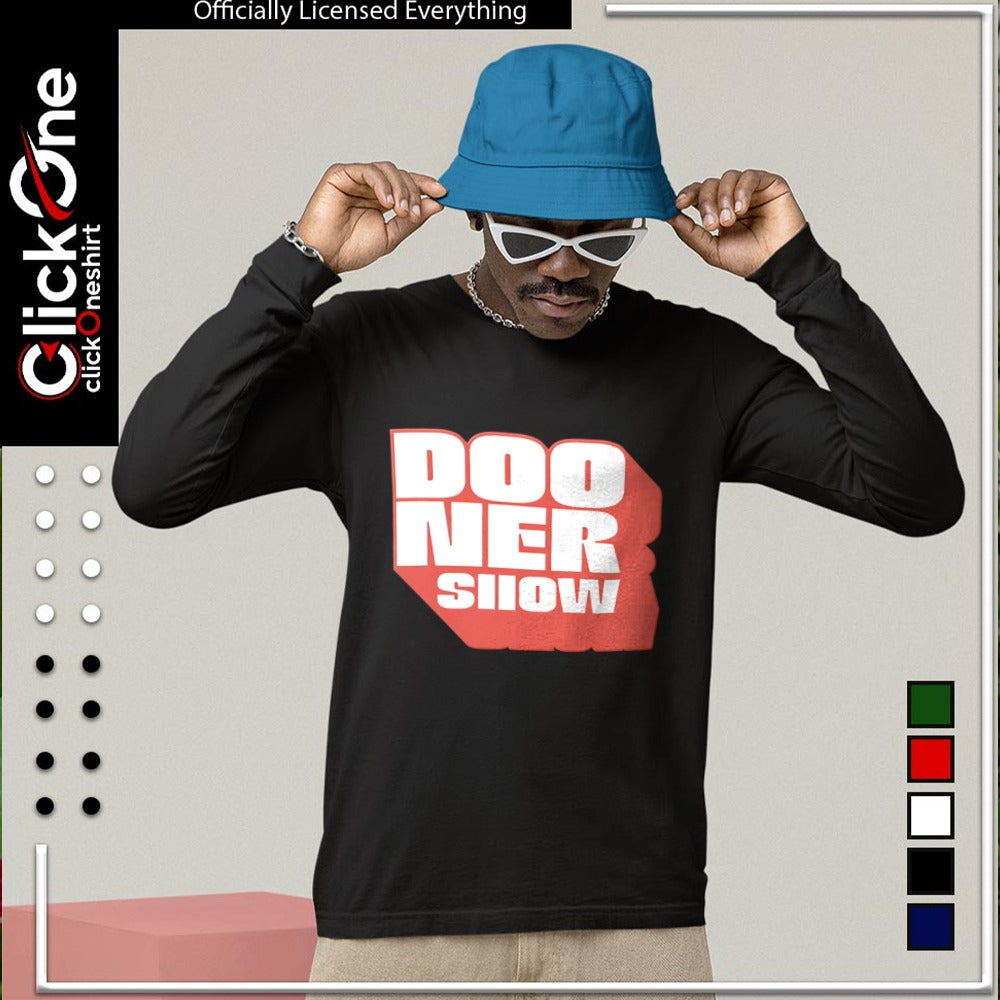 The Dooner Show Podcast logo shirt
