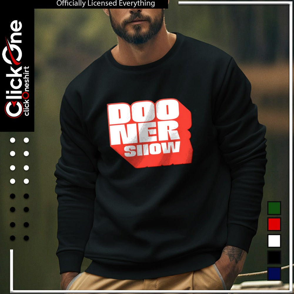 The Dooner Show Podcast logo shirt
