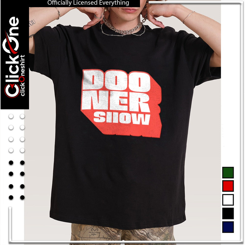 The Dooner Show Podcast logo shirt
