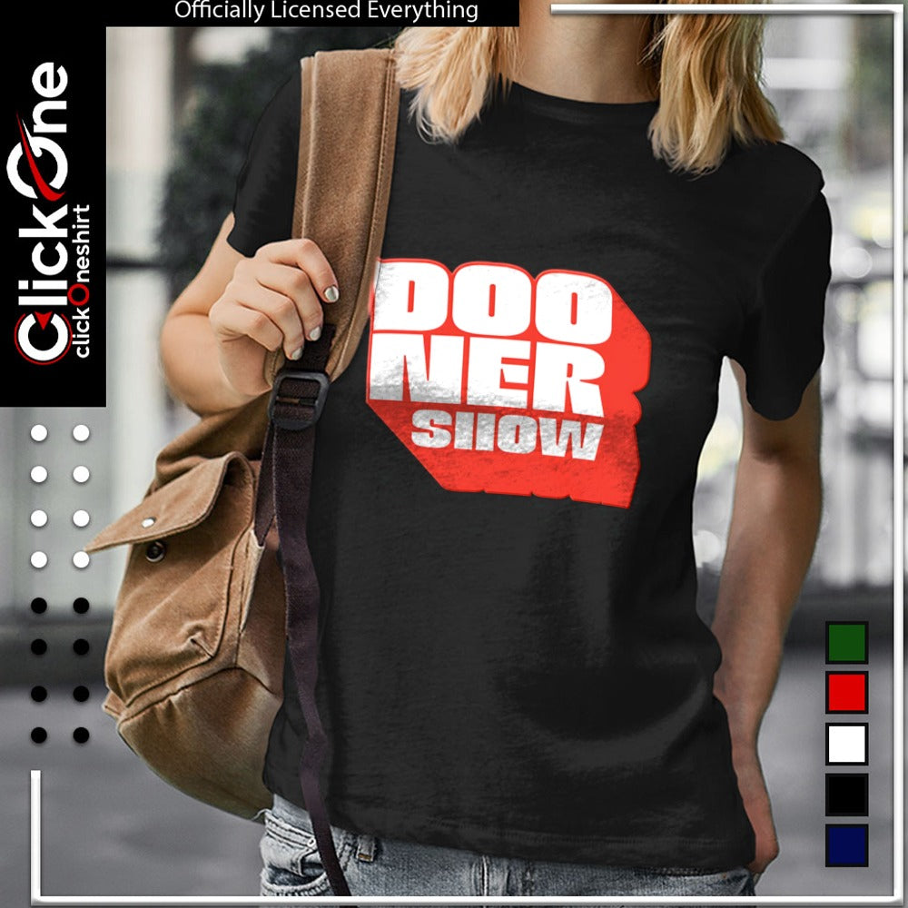 The Dooner Show Podcast logo shirt