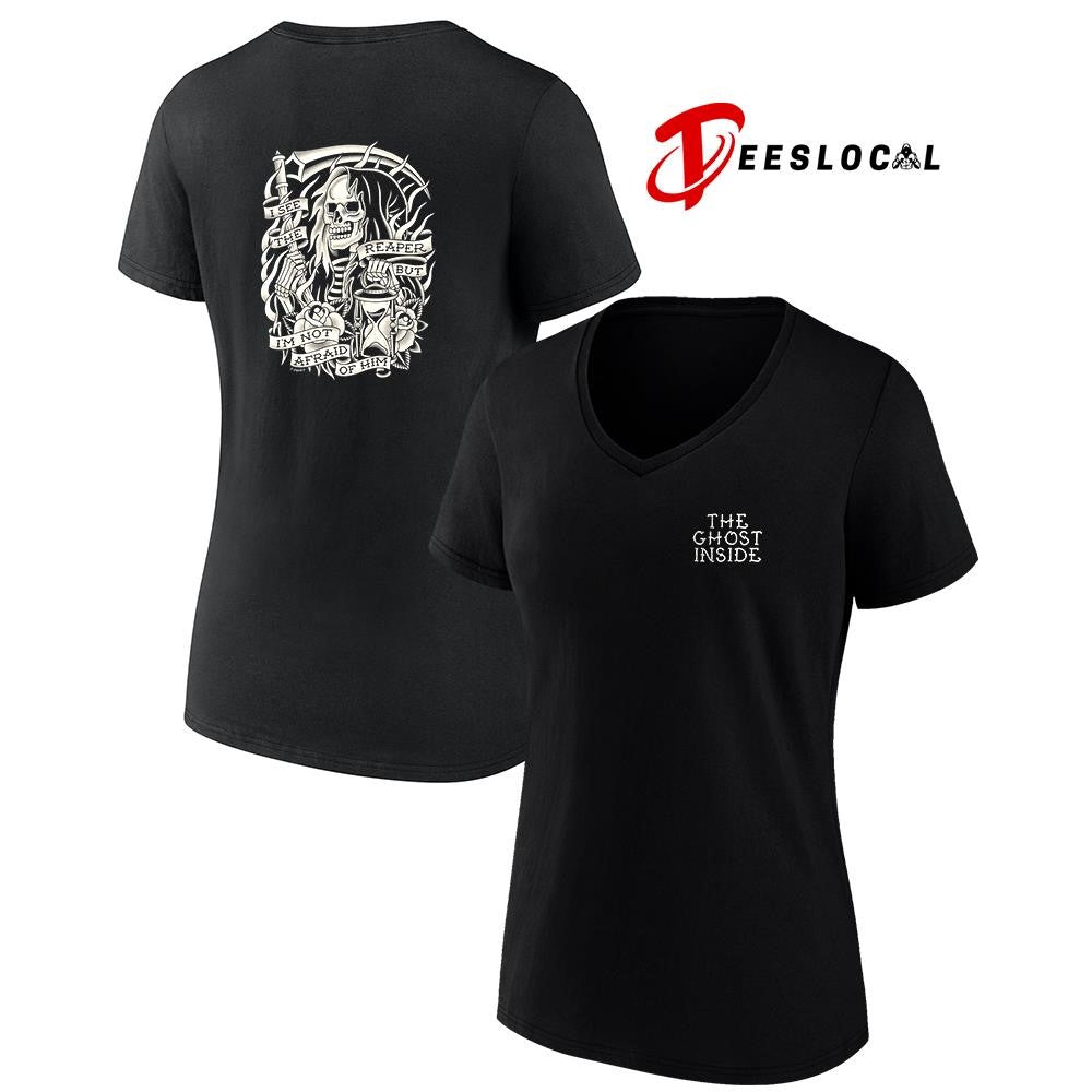 The Ghost Inside I see the Reaper but I’m not afraid of him graphic shirt