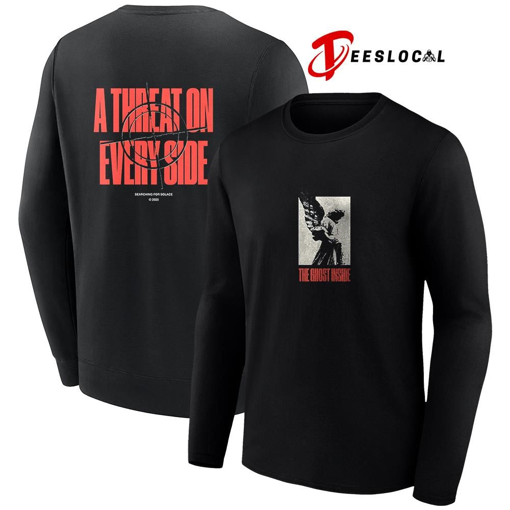 The Ghost Inside a threat on every side graphic shirt