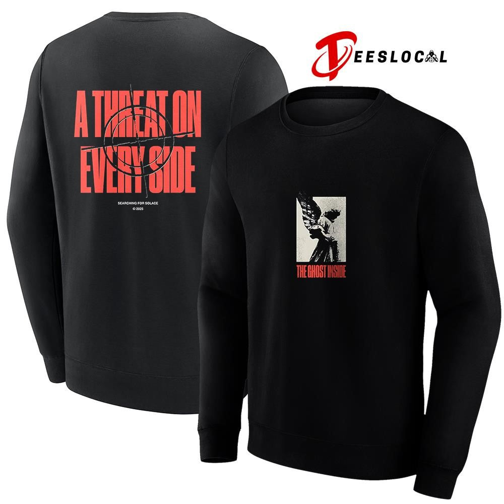 The Ghost Inside a threat on every side graphic shirt