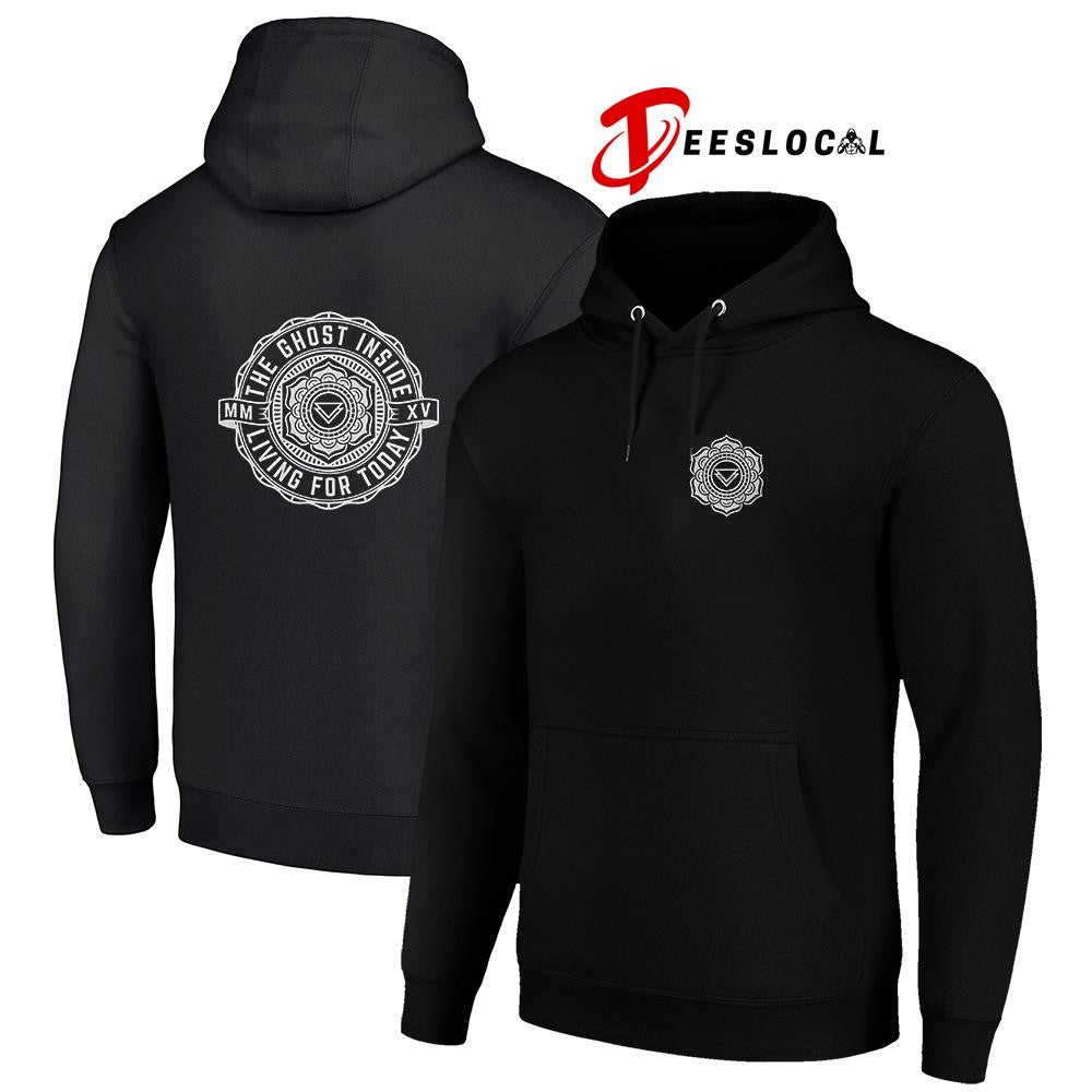 The Ghost Inside living for today Mandala logo shirt
