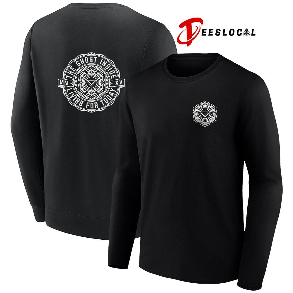 The Ghost Inside living for today Mandala logo shirt
