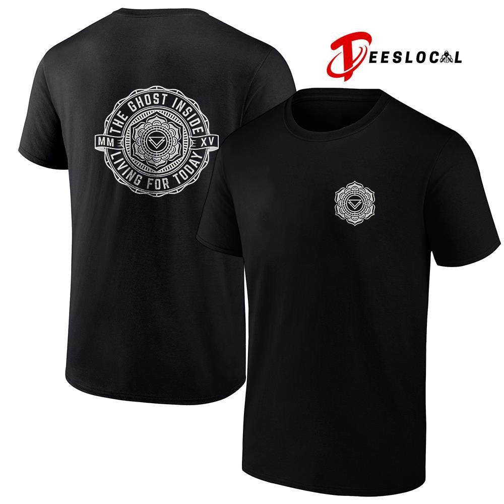 The Ghost Inside living for today Mandala logo shirt