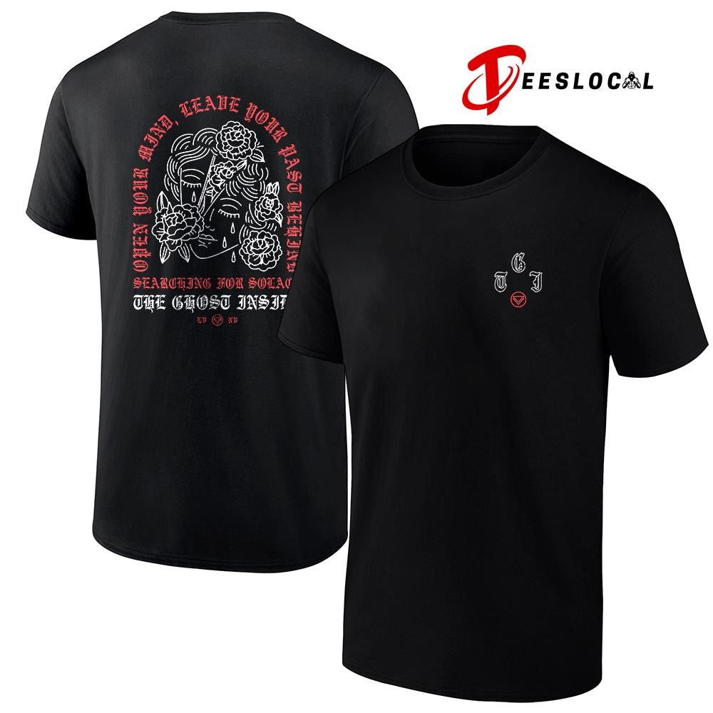 The Ghost Inside open your mind leave your past searching for Solace graphic shirt