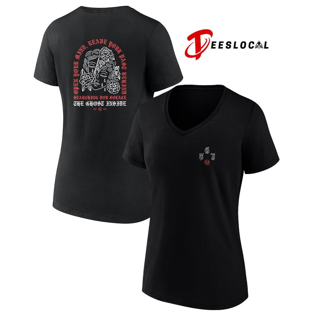 The Ghost Inside open your mind leave your past searching for Solace graphic shirt