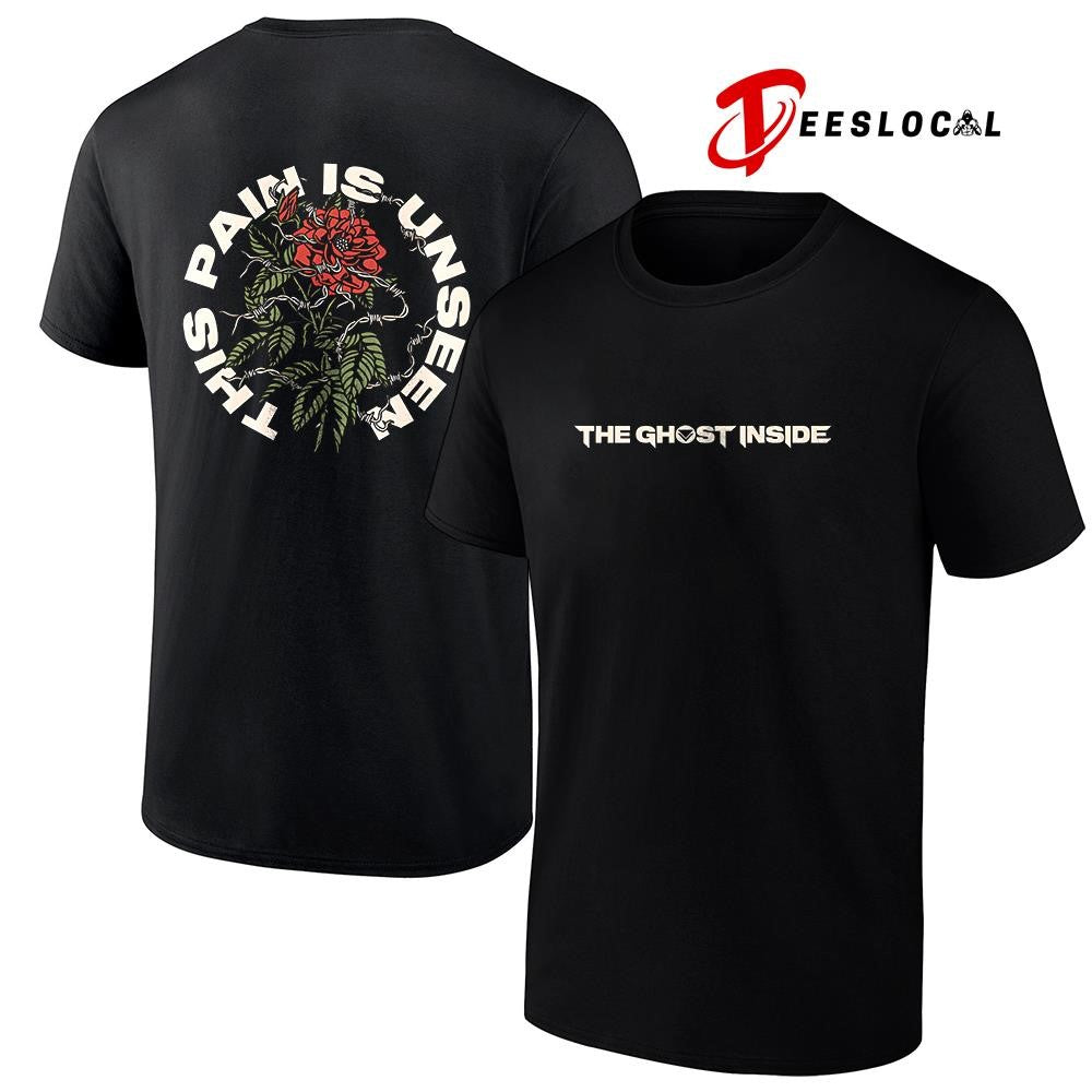 The Ghost Inside this pain is unseen floral shirt