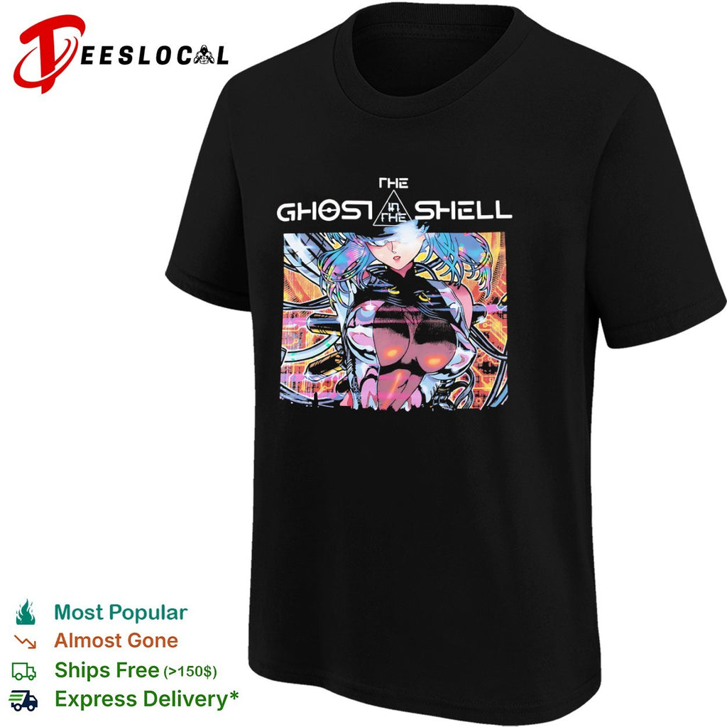 The Ghost in the Shell Motoko Kusanagi anime shirt