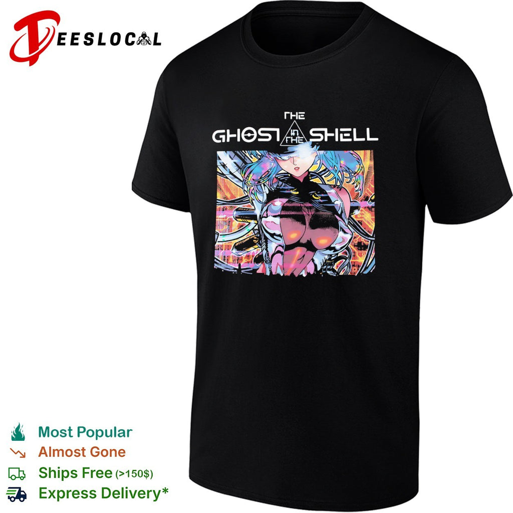 The Ghost in the Shell Motoko Kusanagi anime shirt