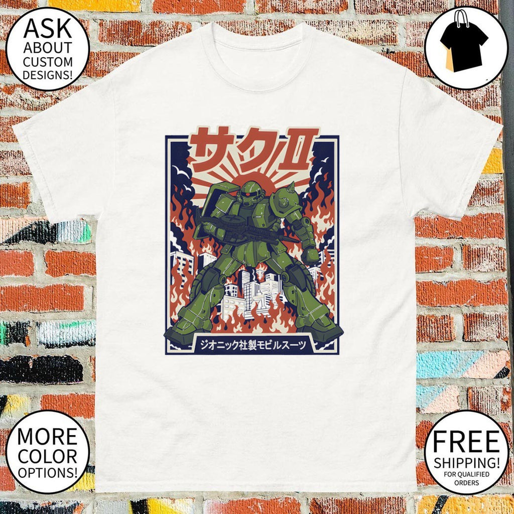 The Green Grunt MS-06 Zaku II shirt