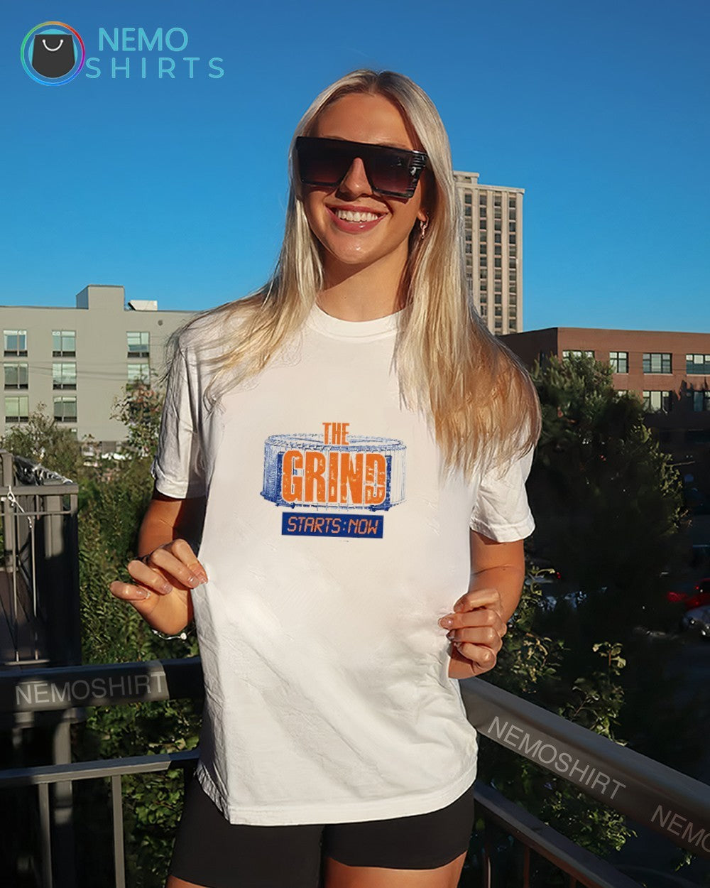 The Grind start now New York Knicks shirt