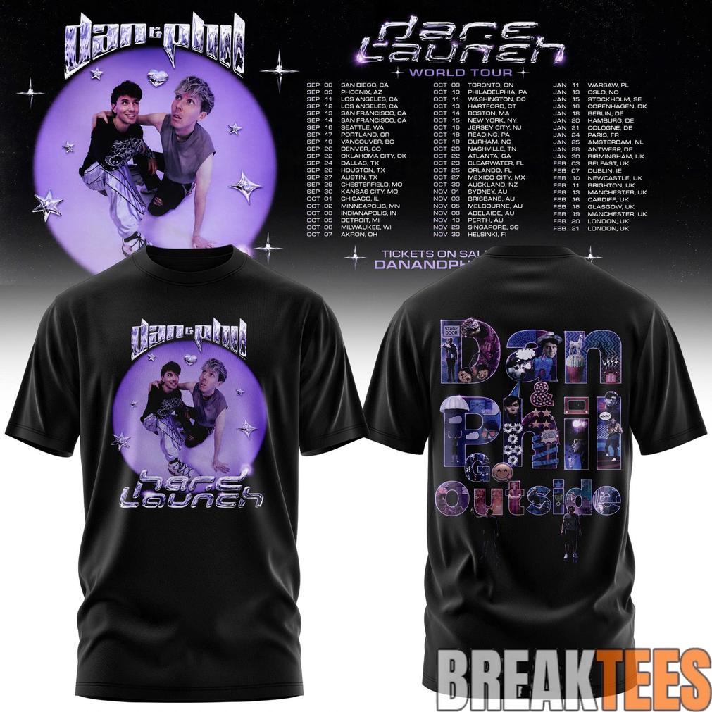 The Hard Launch World Tour Graphic Tee Edition