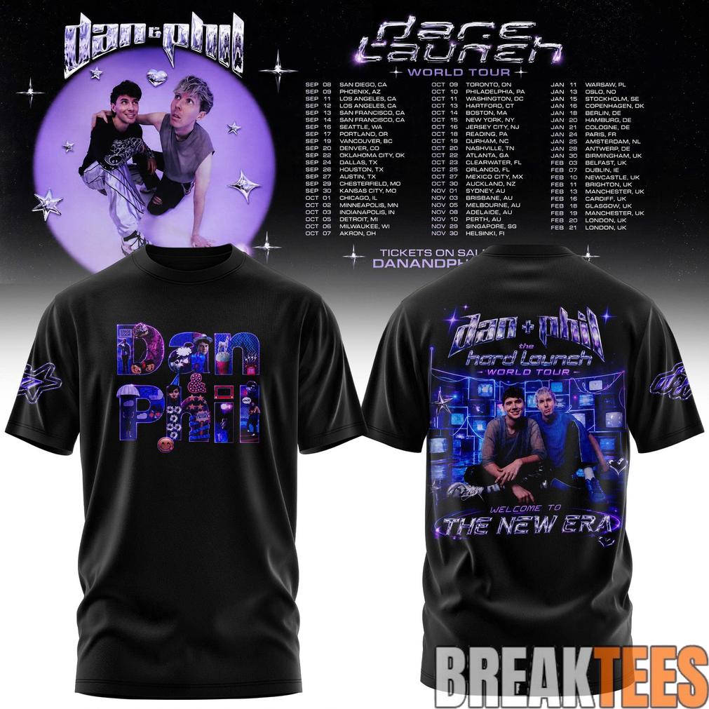 The Hard Launch World Tour Graphic Tee Edition