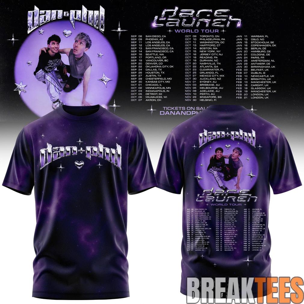 The Hard Launch World Tour Graphic Tee Edition