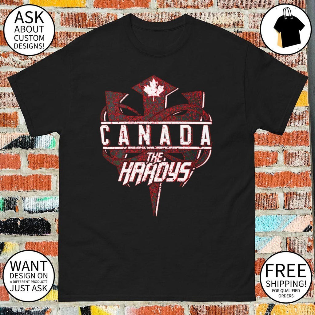 The Hardys Canada Infinity logo shirt