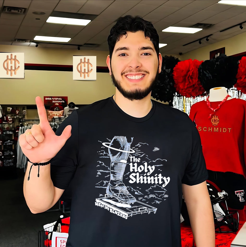 The Holy Shinity Men in Blazers soccer football shirt