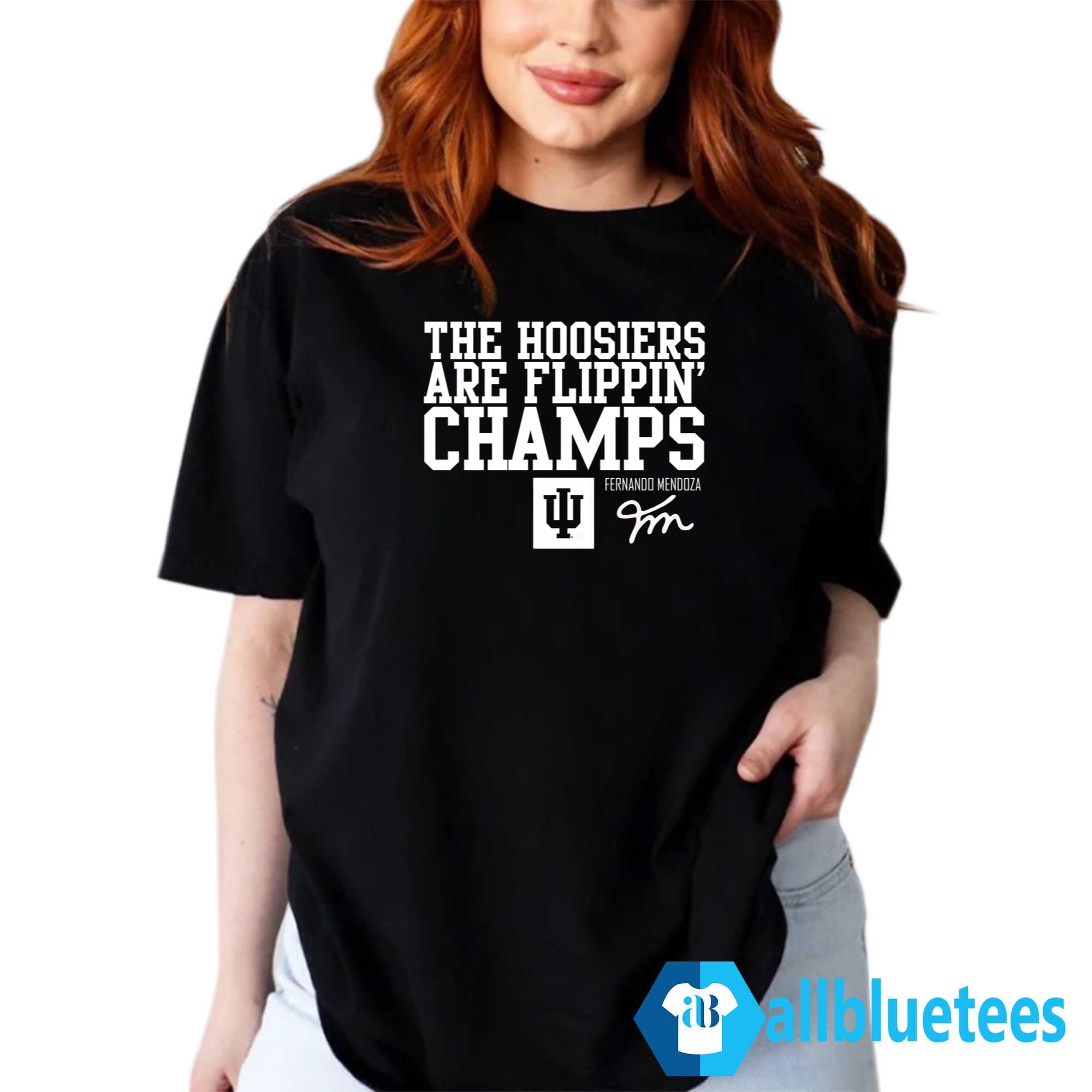 The Hoosiers Are Flippin’ Champs Shirt