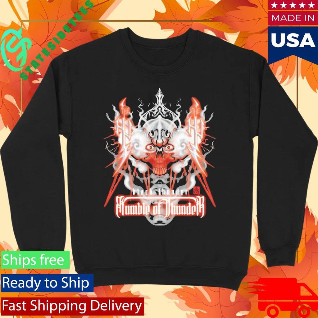 The Hu Neon Rumble Of Thunder Three-Panel Fleece Shirt