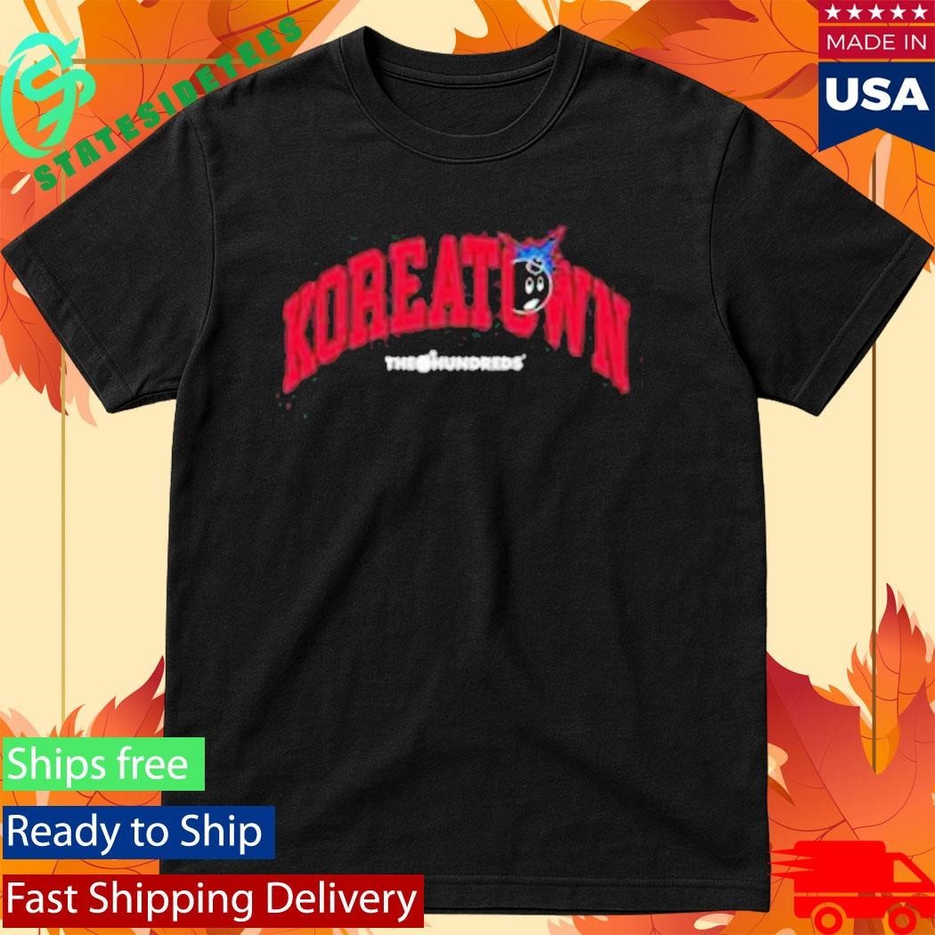 The Hundreds X Koreatown Arch Logo shirt