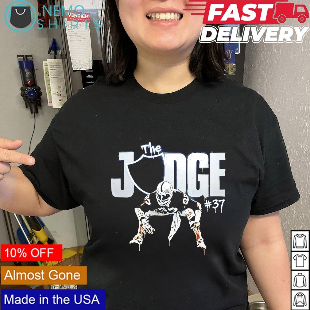 The Judge 37 Las Vegas Raiders player shirt