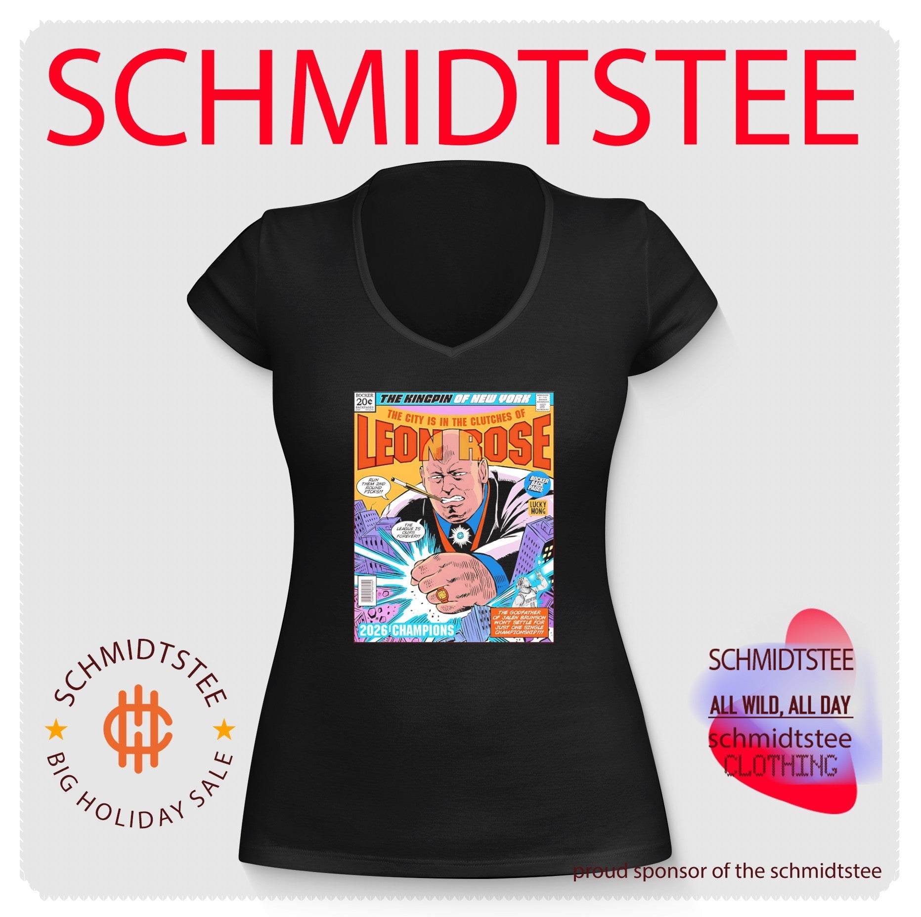 The Kingpin of New York the city is in the clutches of Leon Rose comic style shirt