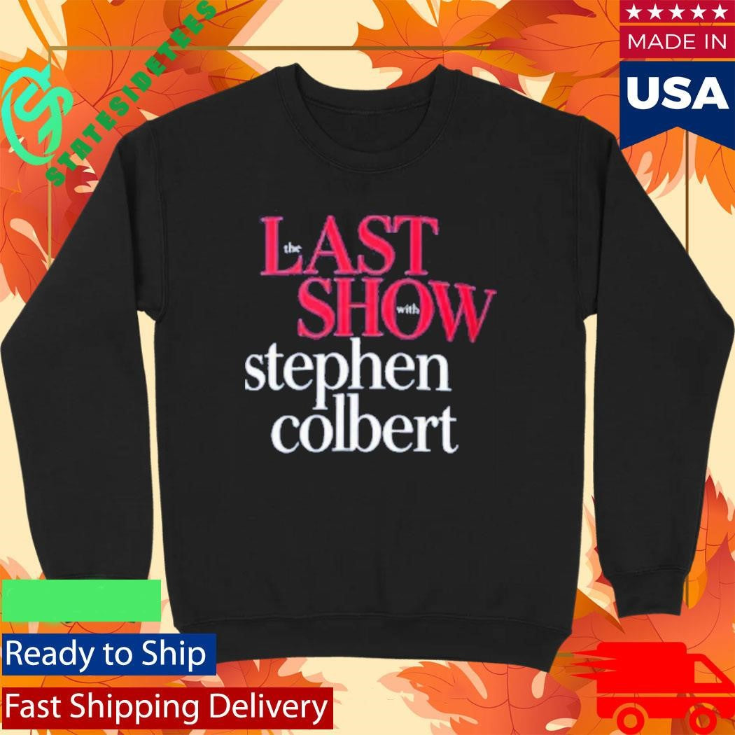 The Last Show With Stephen Colbert The Night The Laughter Died Shirt