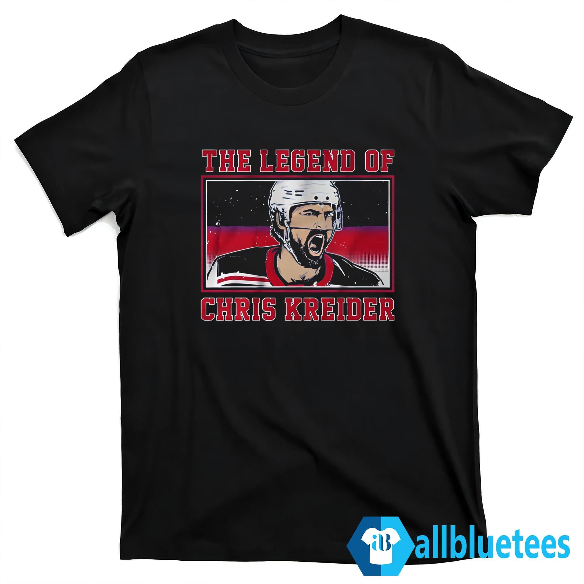 The Legend Of Chris Kreider Shirt