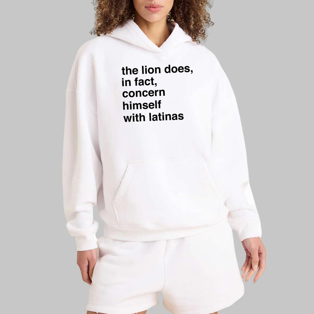 The Lion Does In Fact Concern Himself With Latinas Shirt