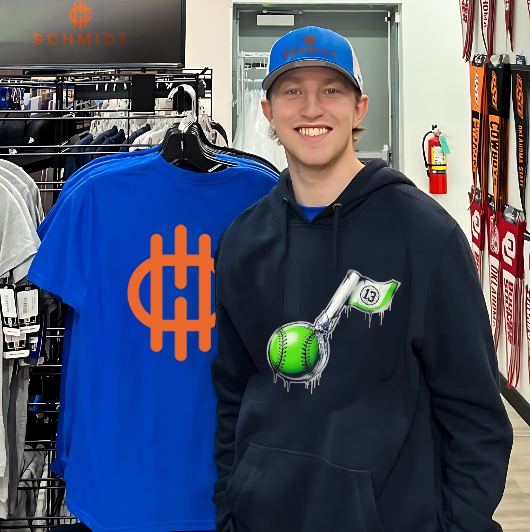 The Lollipop Kid Rep BX baseball number 13 art shirt