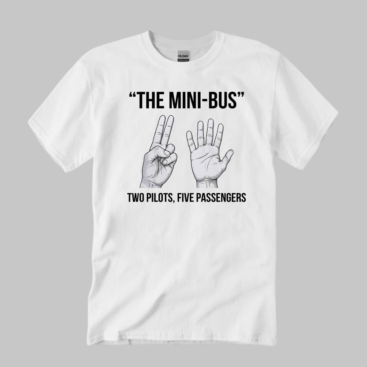 The Mini-Bus Two Pilots Five Passengers Shirt