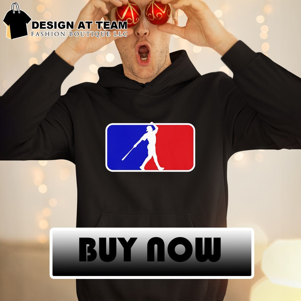 The Natural Major League Baseball parody logo shirt