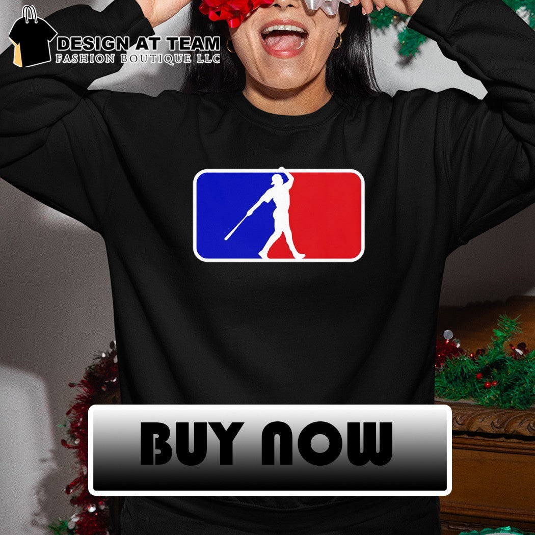 The Natural Major League Baseball parody logo shirt