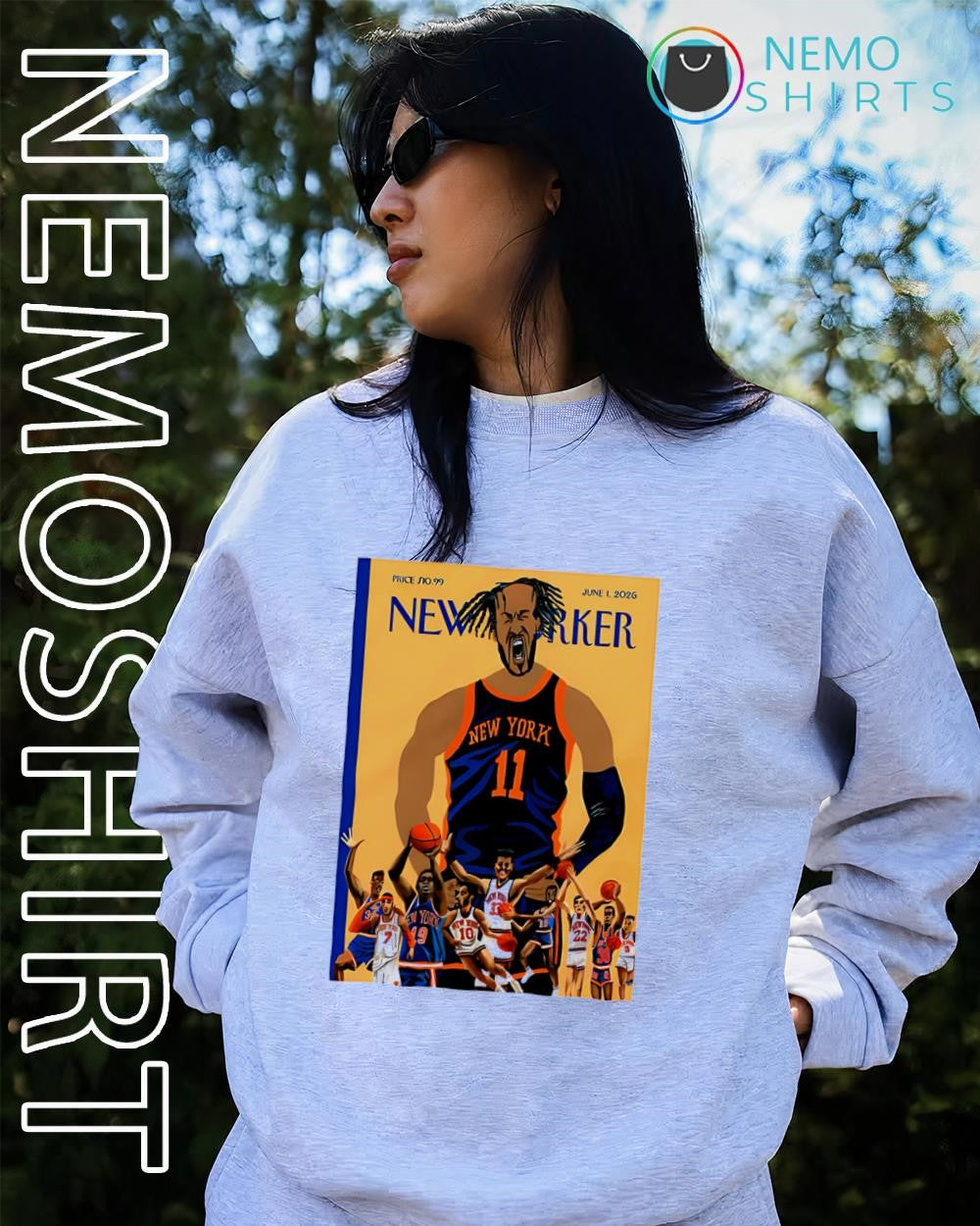 The New Yorker Kings of New York Knicks Jalen Brunson shirt