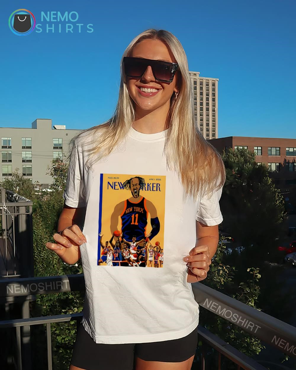 The New Yorker Kings of New York Knicks Jalen Brunson shirt