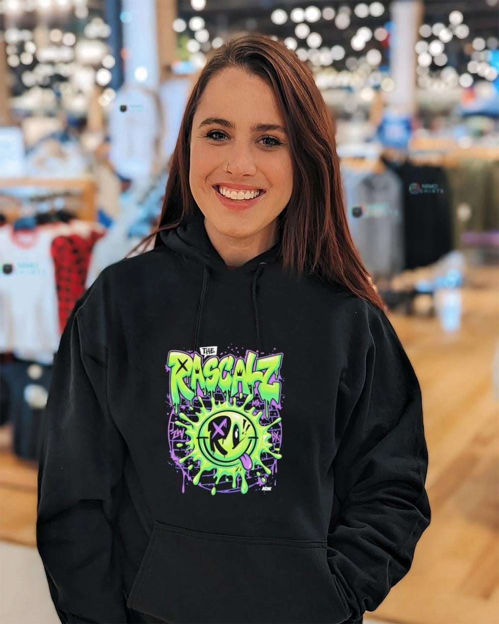 The Rascalz Recess graffiti slime graphic shirt