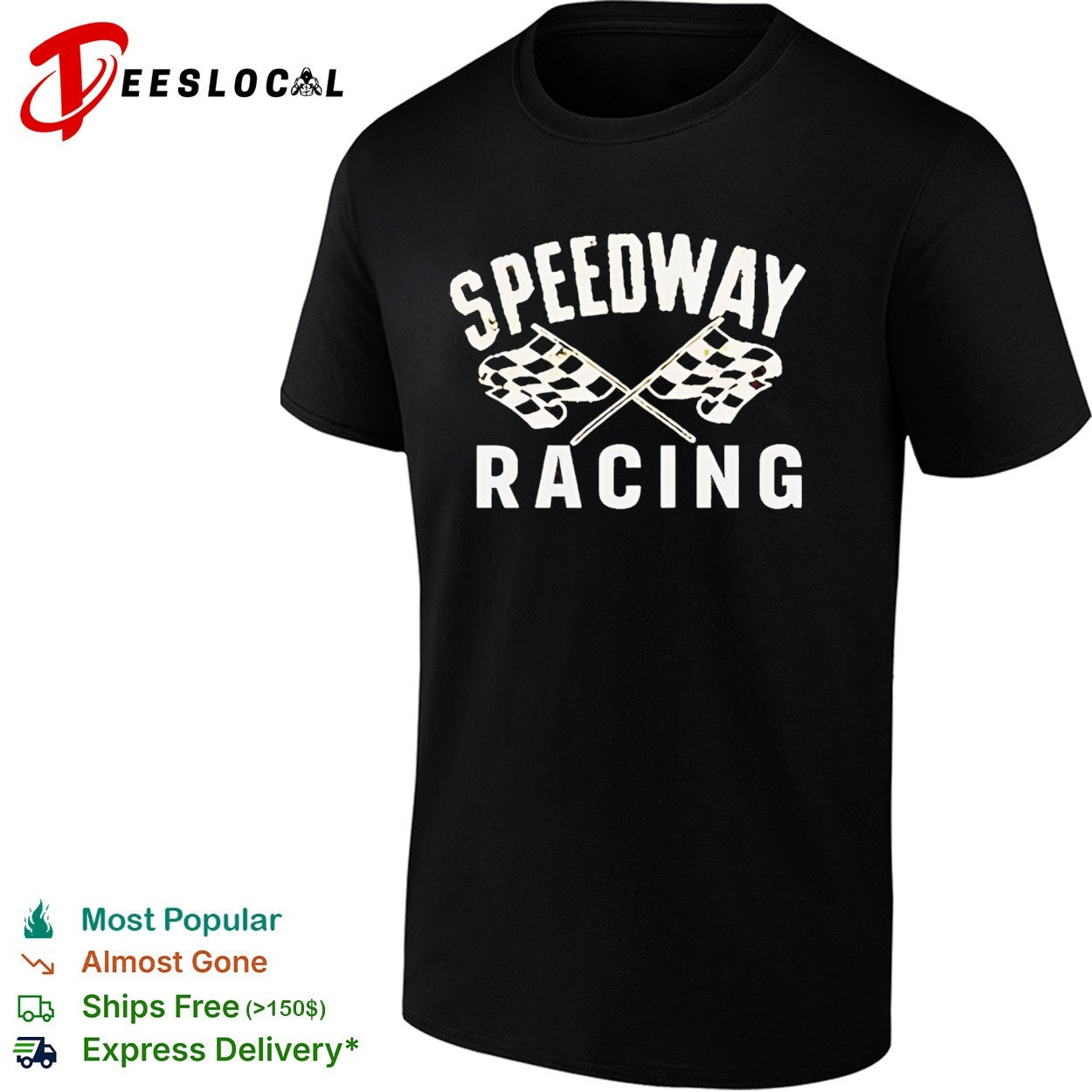 The Runarounds Charlie Cooper Speedway Racingshirt