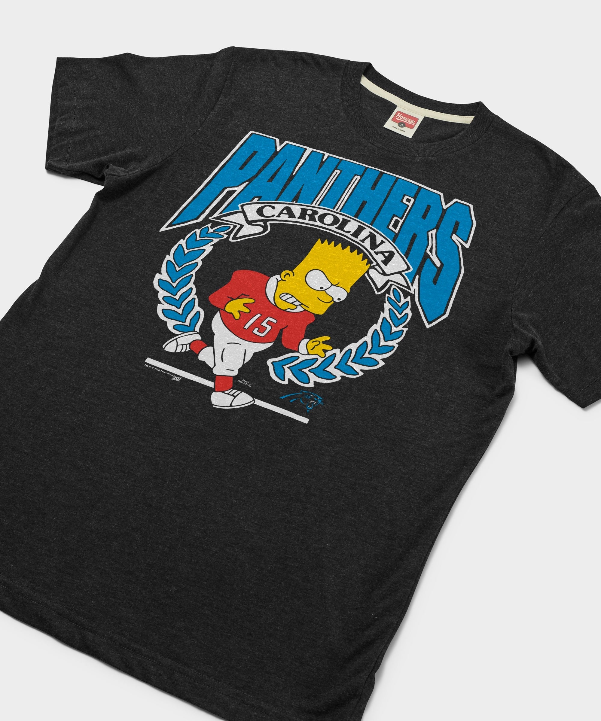 The Simpsons Bart x Carolina Panthers