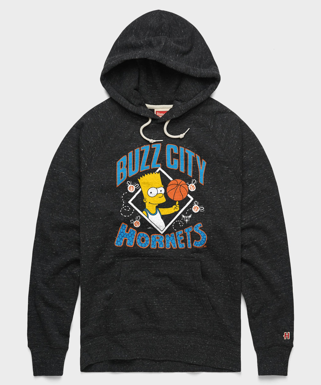 The Simpsons Bart x Charlotte Hornets Hoodie