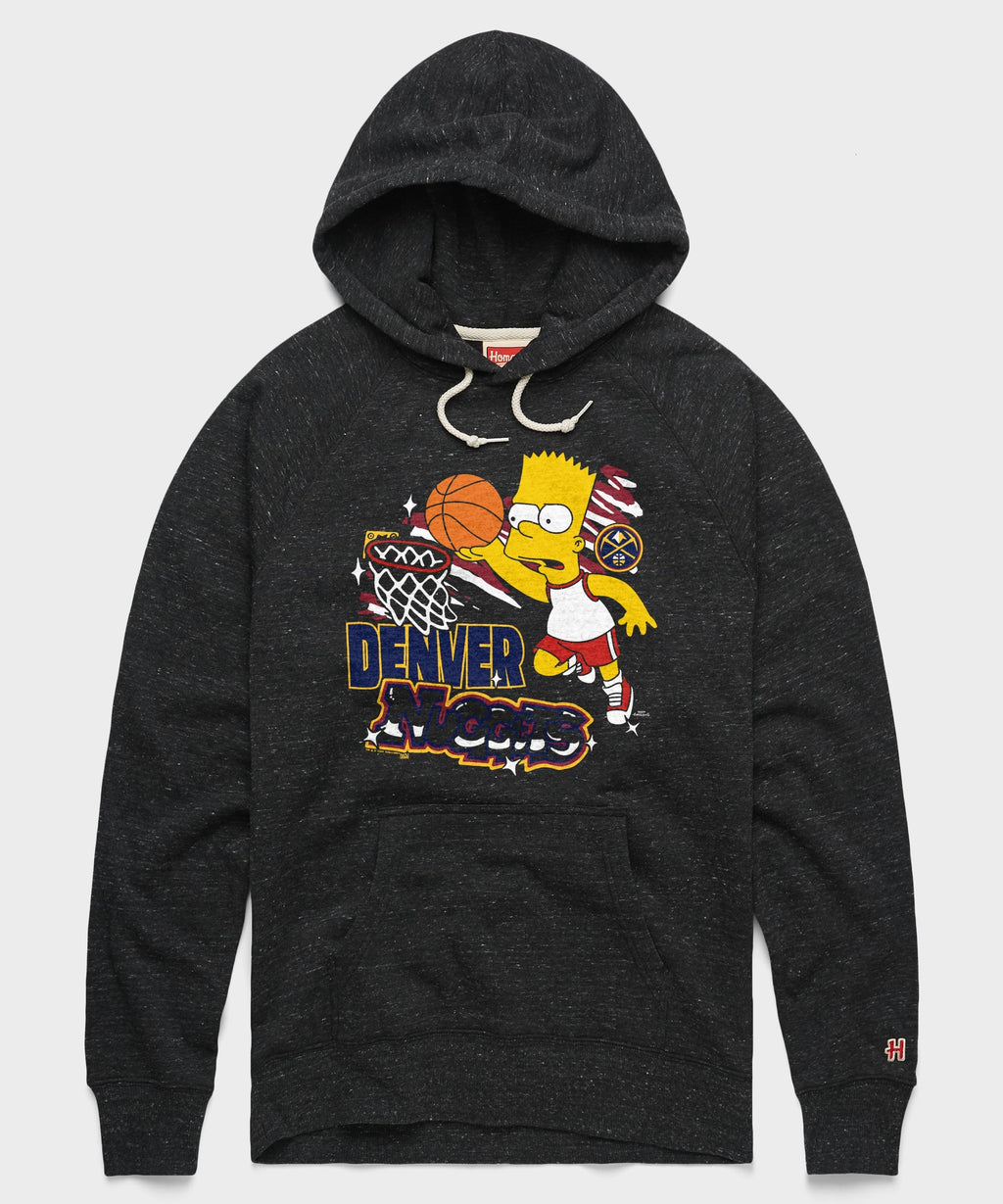 The Simpsons Bart x Denver Nuggets Hoodie