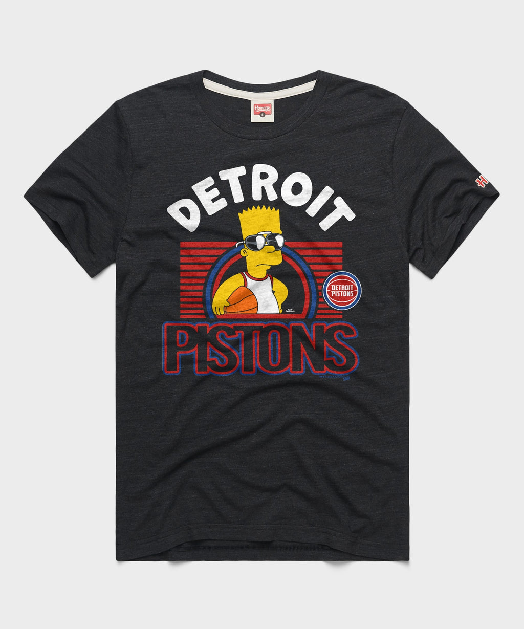 The Simpsons Bart x Detroit Pistons