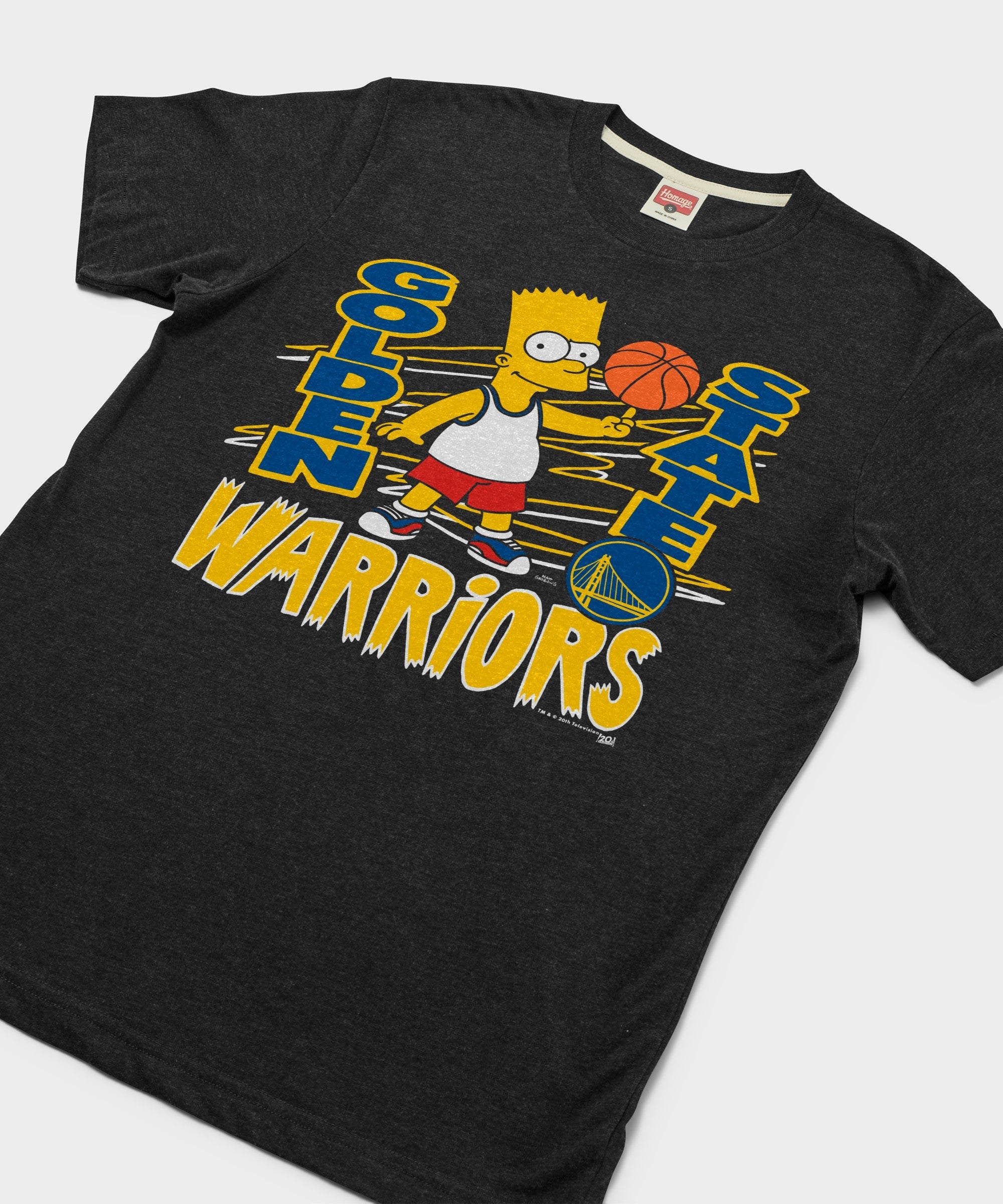 The Simpsons Bart x Golden State Warriors