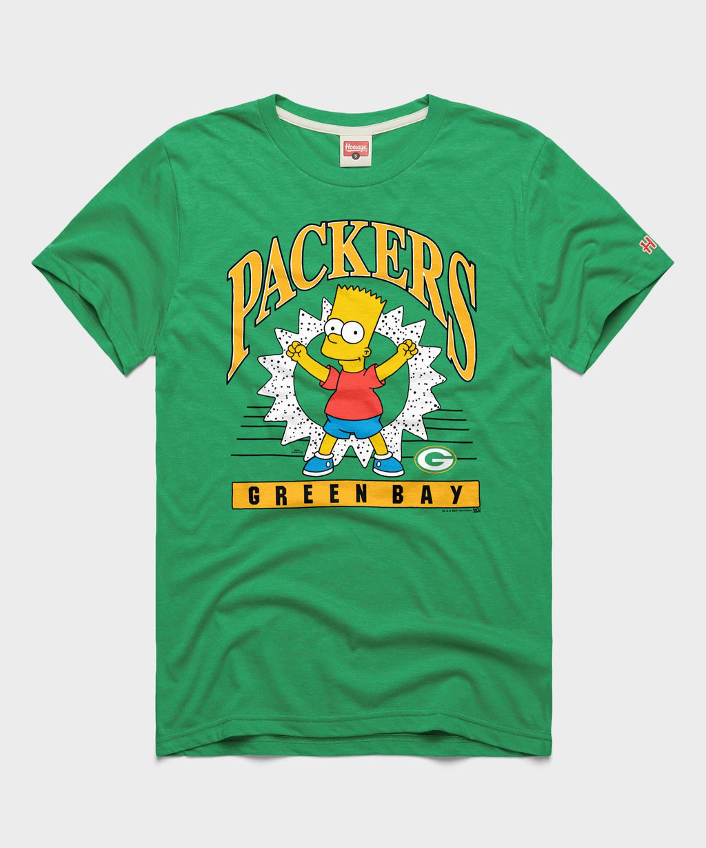 The Simpsons Bart x Green Bay Packers