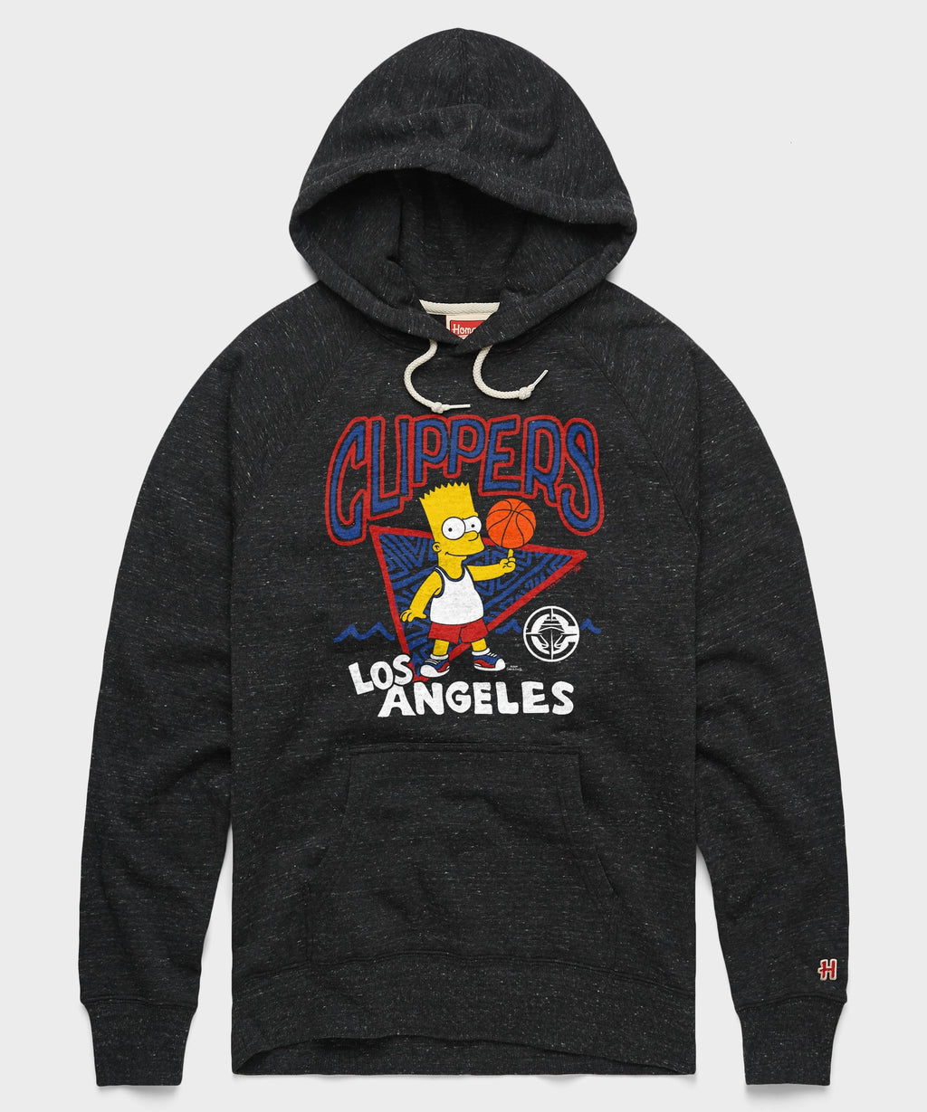 The Simpsons Bart x Los Angeles Clippers Hoodie