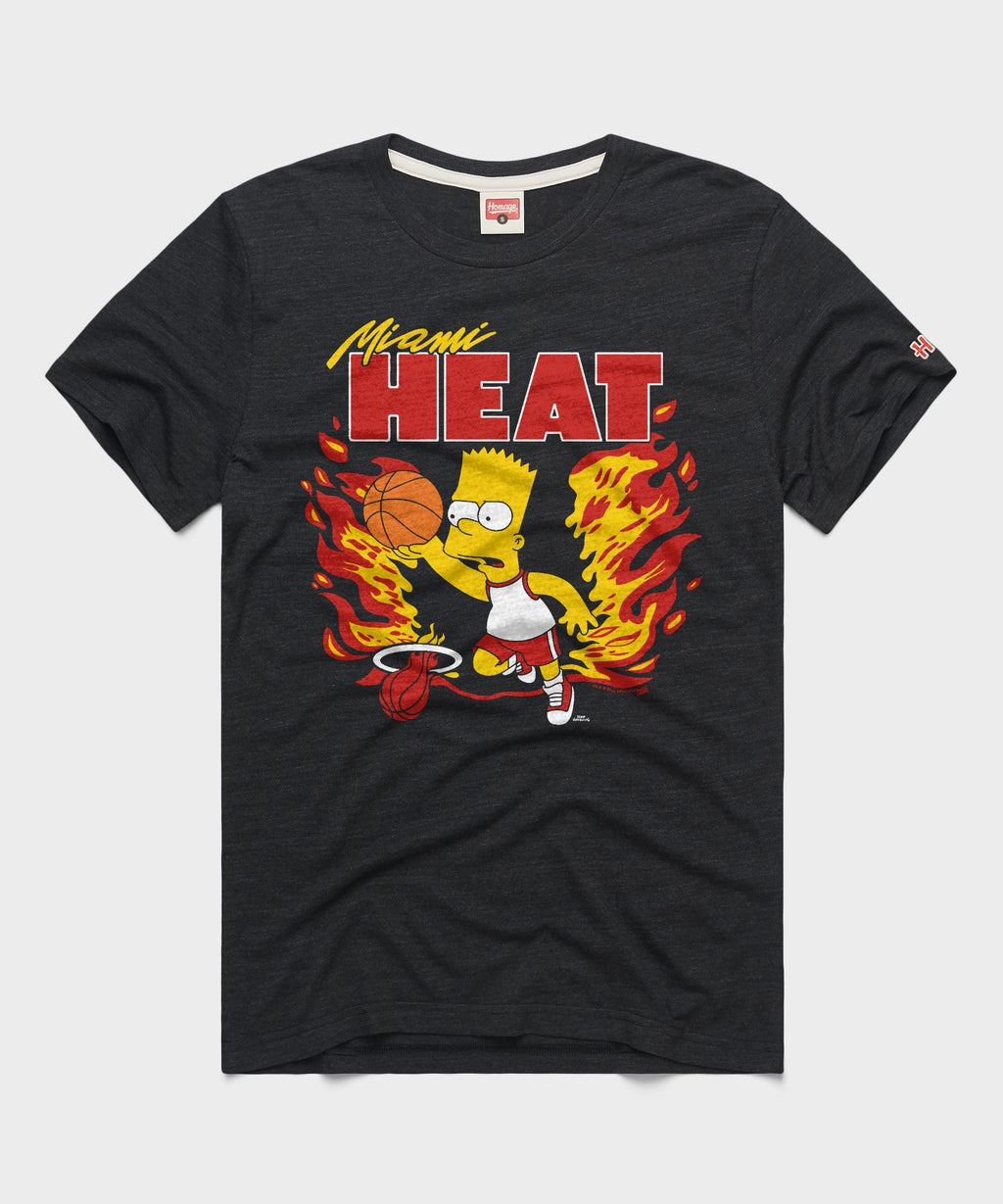 The Simpsons Bart x Miami Heat