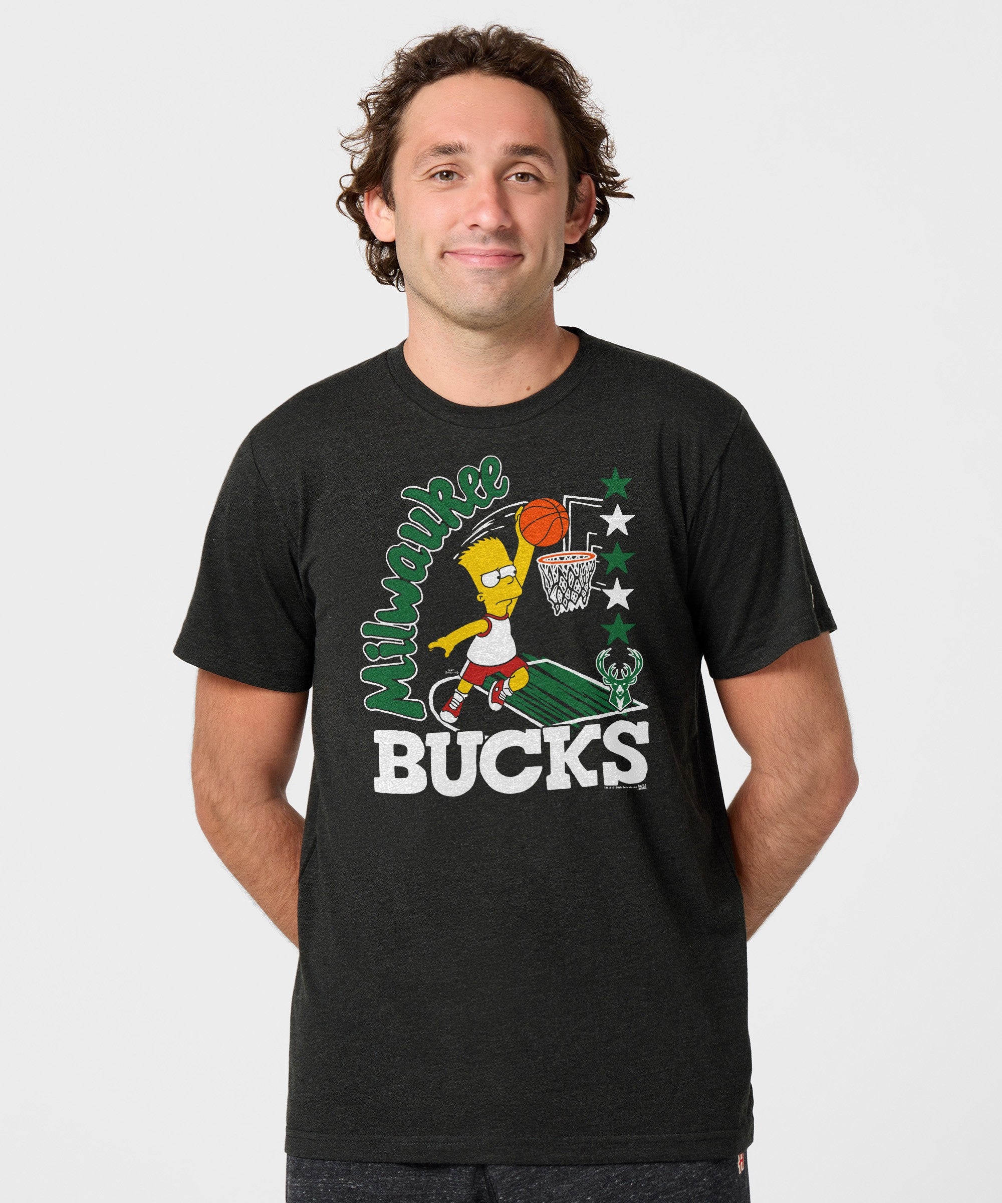 The Simpsons Bart x Milwaukee Bucks