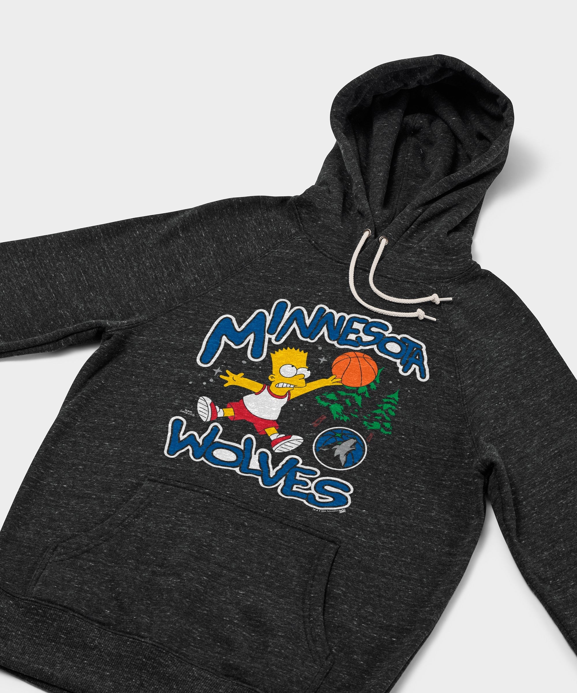 The Simpsons Bart x Minnesota Timberwolves Hoodie
