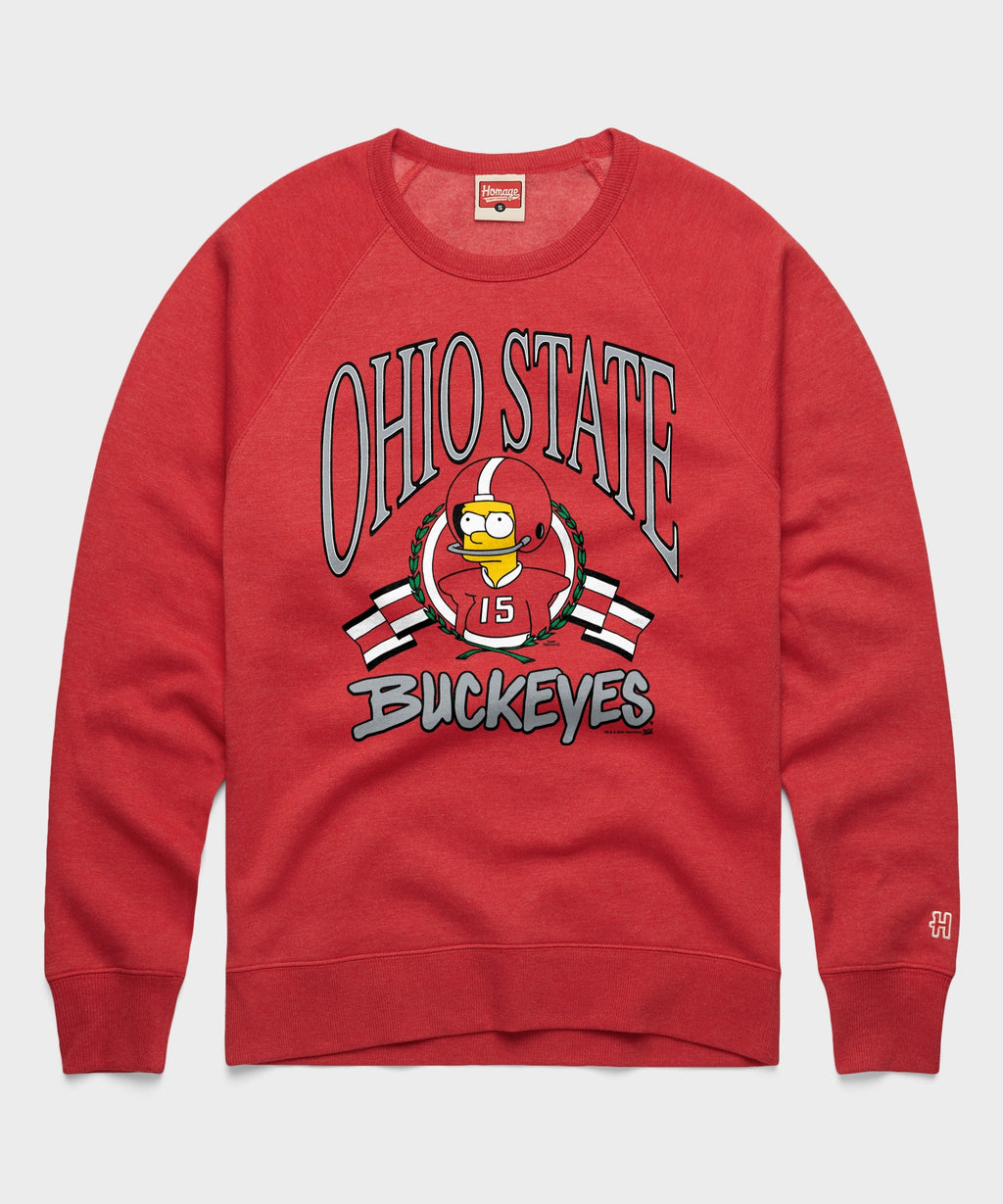 The Simpsons Bart x Ohio State Crewneck