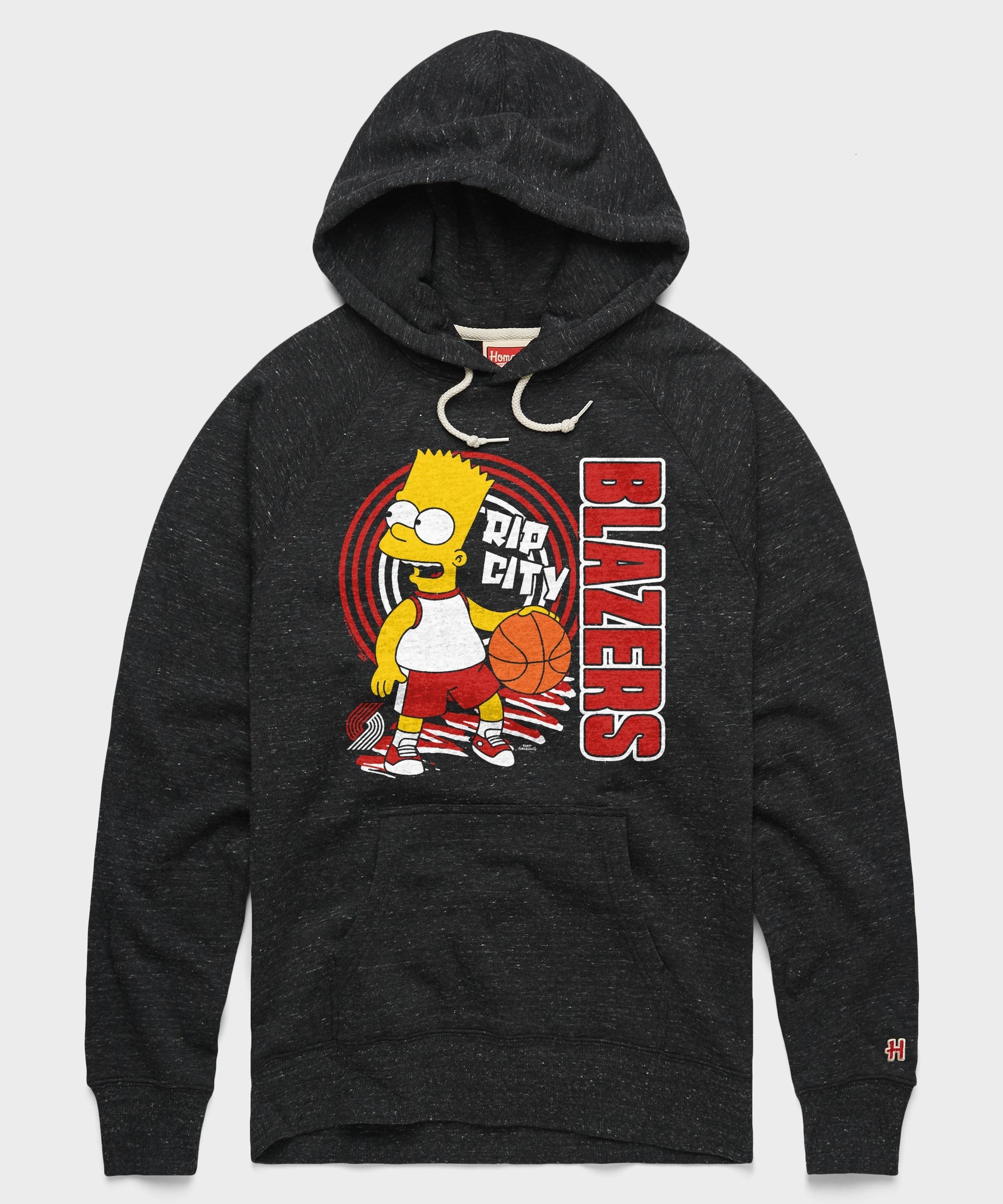 The Simpsons Bart x Portland Trail Blazers Hoodie